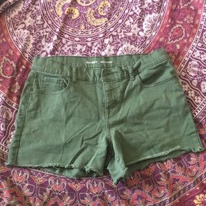 Old Navy jean boyfriend shorts size 14